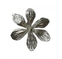 PE000302 Genuine Sterling Silver Pendant Big Flower Hallmarked Solid 925 Handmade